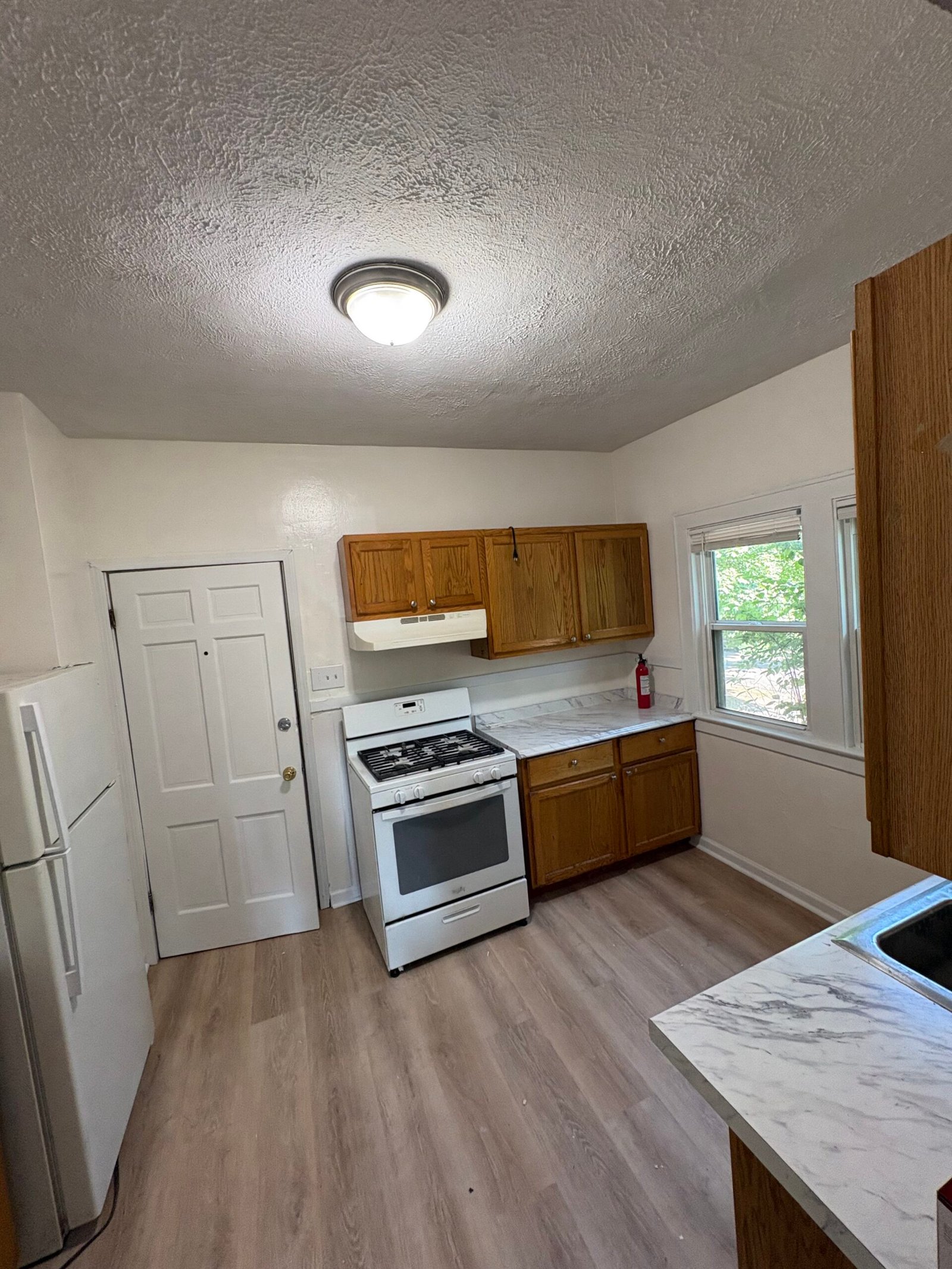 New Countertops, Flooring, and Fresh Paint